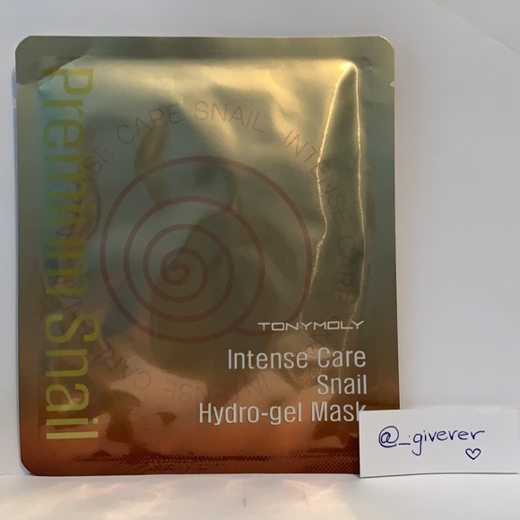 TonyMoly Intense Care Snail Hydro-Gel Mask 🐌 - Picture 2 of 7